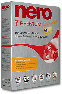 Nero 7 Premium Reloaded CD-ROM, 2006 г Издатель: Nero Digital; Разработчик: Nero Digital коробка RETAIL BOX Что делать, если программа не запускается? инфо 4737f.